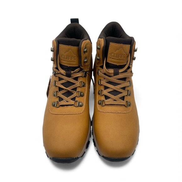 Cliffs by White Mountain Peak Pro Men’s Brown Hiking Boots Lace-Up Outdoor Trail main image 5
